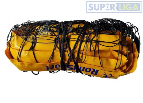 Сітка волейбольна Romi Sport "Basic 2,7 мм.жовтий (PE) (Польша) Sia000095