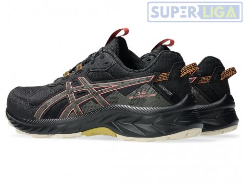 Беговые кроссовки Asics Gel Venture 10 WATERPROOF черный (1012B760-002) SS2025