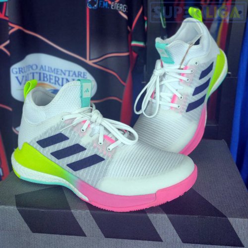Волейбольные кроссовки Adidas Crazyflight Mid белый (HP3337)dd