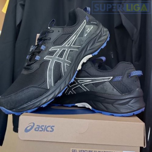 Беговые кроссовки Asics Gel Venture 10 WATERPROOF черный (1011B965-002) SS2025