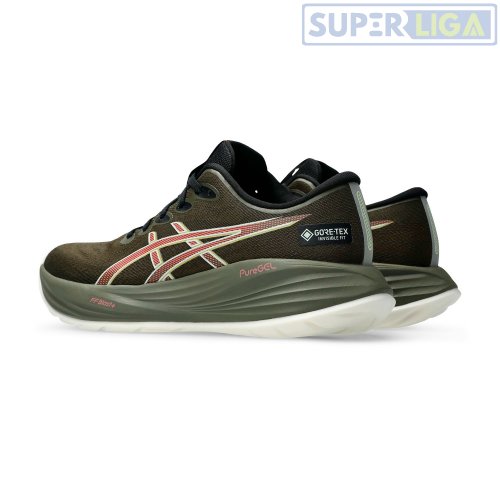 Жіночі кросівки для бігу Asics GEL-CUMULUS 27 GTX коричневий (1012B834-200) AW2026d