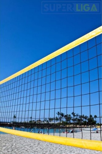 Сітка волейбольна професійна пляжна El Leon De Oro "COMPETITION" 14449050001жовтий 