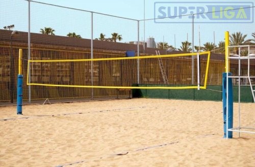 Сітка волейбольна професійна пляжна El Leon De Oro "COMPETITION" 14449050001жовтий 