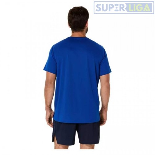 Мужская футболка для бега Asics CORE SS TOP синий (2011D221-401) AW2026d
