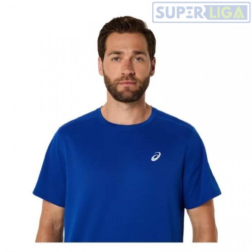 Мужская футболка для бега Asics CORE SS TOP синий (2011D221-401) AW2026d
