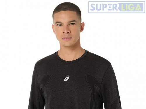 Лонгслів ASICS ROAD SEAMLESS LS TOP чорний (2011D356-001) AW2026d