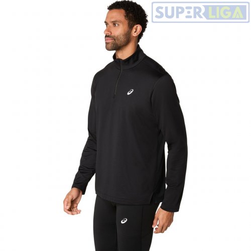 Лонгслів ASICS CORE LS 1/2 ZIP WINTER TOP чорний (2011D369-001) AW2026d