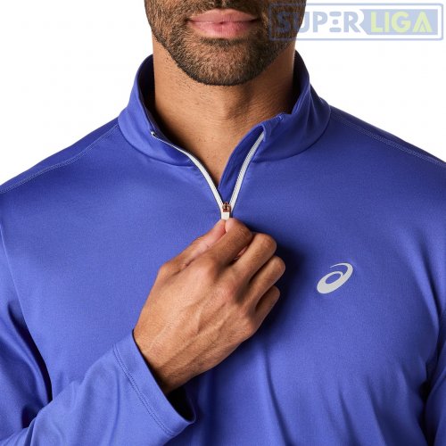 Лонгслив ASICS CORE LS 1/2 ZIP WINTER TOP синий (2011D369-400) AW2026d