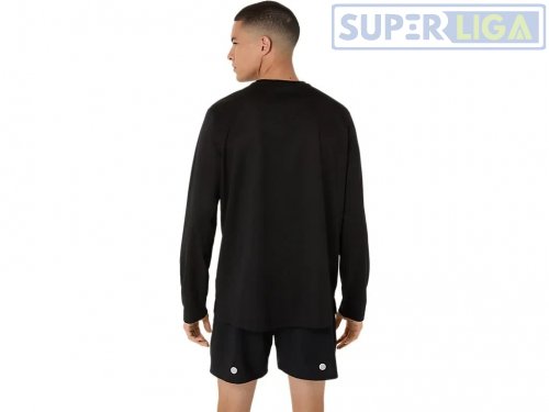 Лонгслів ASICS FUJITRAIL LOGO LS TOP чорний (2011C987-001) AW2026d