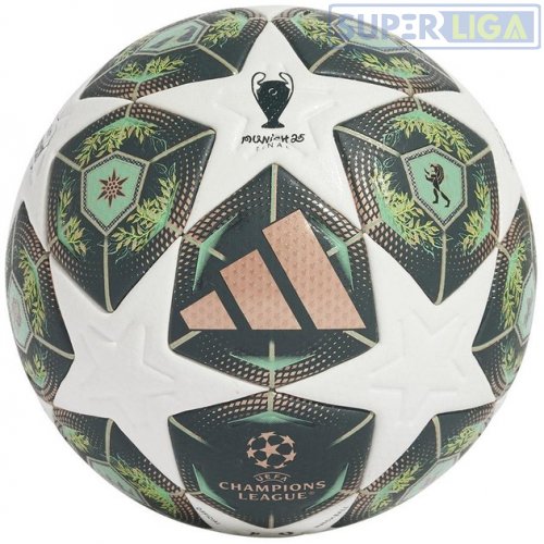 Футбольний м'яч Adidas Finale 25 Munich OMB JH1279 зелений (розмір 5)