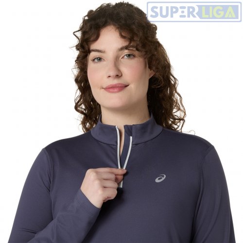 Лонгслів ASICS CORE LS 1/2 ZIP WINTER TOP сірий (2012D294-500) AW2026d