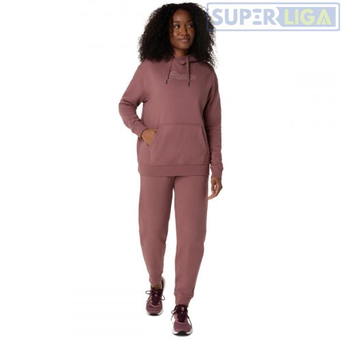 Жіноча толстовка ASICS LOGO OTH HOODIE рожевий (2032C845-602) AW2024