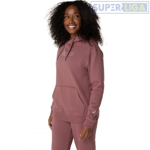 Жіноча толстовка ASICS LOGO OTH HOODIE рожевий (2032C845-602) AW2024