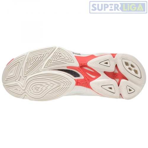 Жіночі волейбольні кросівки Mizuno Wave Lightning Z6 Бежевий (V1GC2000-55) AW2021