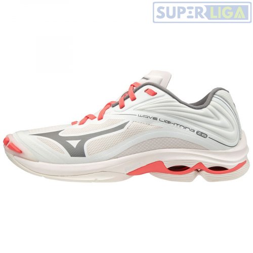 Жіночі волейбольні кросівки Mizuno Wave Lightning Z6 Бежевий (V1GC2000-55) AW2021