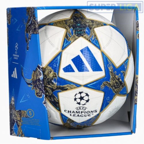 Футбольний м'яч Adidas UCL 2026 OMB JD0188 синій (розмір 5)