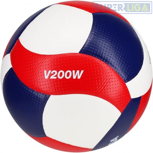 Волейбольный мяч Mikasa V200W-USA
красный 