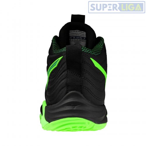 Волейбольні кросівки Mizuno Wave Momentum Elite MID чорний (V1GA2517-49) SS2026
