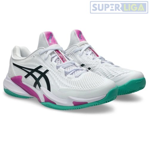 Чоловічі кросівки для тенісу Asics COURT FF 3 CLAY білий (1041A371-106) SS2026