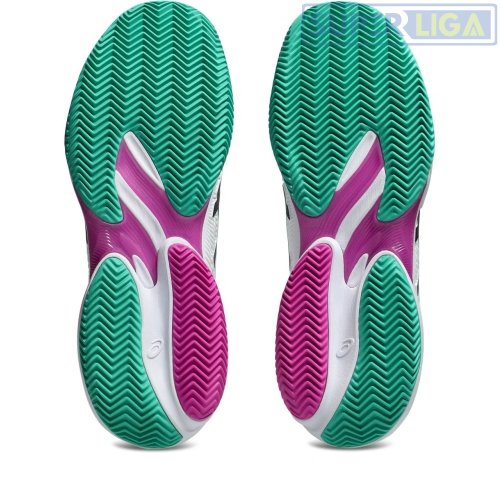 Чоловічі кросівки для тенісу Asics COURT FF 3 CLAY білий (1041A371-106) SS2026