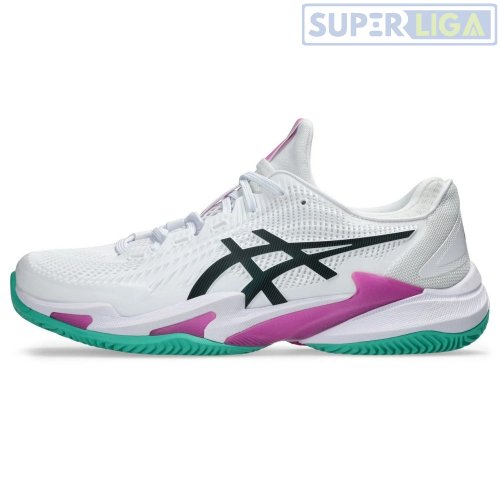 Чоловічі кросівки для тенісу Asics COURT FF 3 CLAY білий (1041A371-106) SS2026