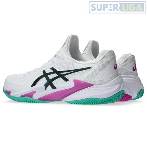 Чоловічі кросівки для тенісу Asics COURT FF 3 CLAY білий (1041A371-106) SS2026