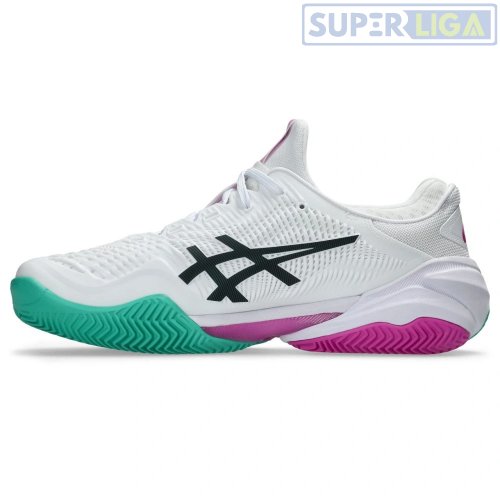 Чоловічі кросівки для тенісу Asics COURT FF 3 CLAY білий (1041A371-106) SS2026