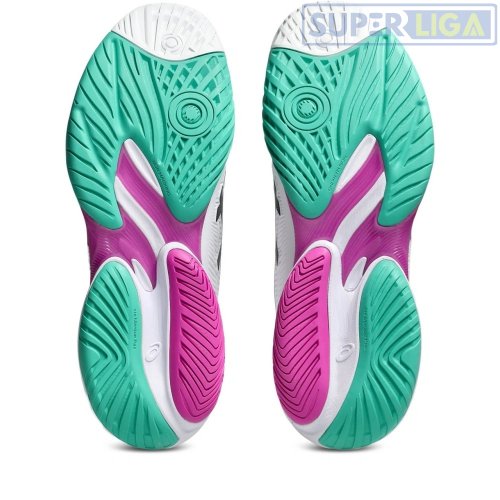 Мужские кроссовки для тенниса Asics COURT FF 3 белый (1041A370-106) SS2025