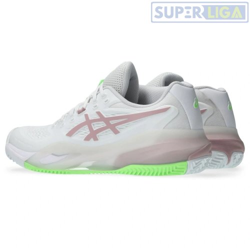 Жіночі кросівки для тенісу Asics GEL-RESOLUTION X CLAY білий (1042A277-104) SS2026