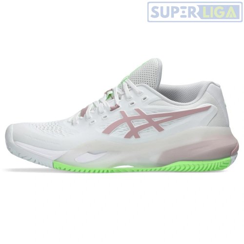 Жіночі кросівки для тенісу Asics GEL-RESOLUTION X CLAY білий (1042A277-104) SS2026