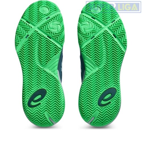 Кроссовки для тенниса Asics GEL-RESOLUTION X PADEL зеленый (1041A492-403) SS2026