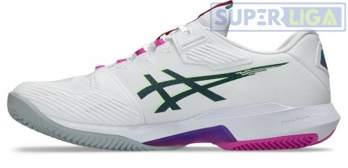 Мужские кроссовки для тенниса Asics SOLUTION SPEED FF 4 CLAY белый (1041A533-101) SS2026