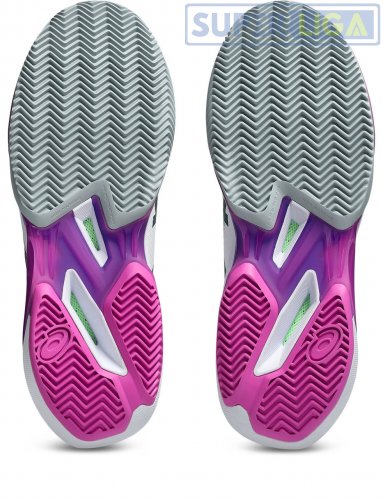 Мужские кроссовки для тенниса Asics SOLUTION SPEED FF 4 CLAY белый (1041A533-101) SS2026