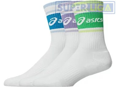 Шкарпетки спортивні ASICS LOGO CREW SOCK білий (3033C295-300)