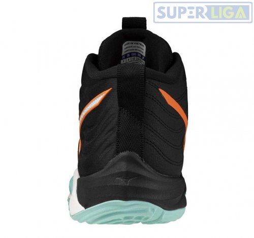 Волейбольні кросівки Mizuno Wave Momentum Elite MID чорний (V1GA2517-12) SS2026hr