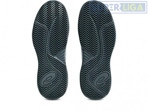 Дитячі кросівки для тенісу Asics GEL-RESOLUTION X GS CLAY сірий (1044A080-402) SS2026