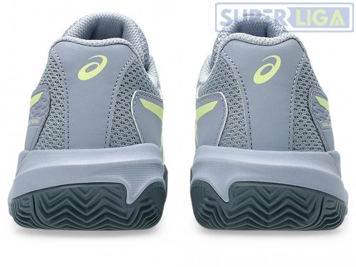 Дитячі кросівки для тенісу Asics GEL-RESOLUTION X GS CLAY сірий (1044A080-402) SS2026