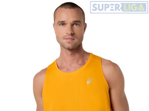 Мужская майка для бега ASICS CORE SINGLET желтый (2011D223-800) AW2026