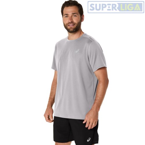 Мужская футболка для бега Asics CORE SS TOP серый (2011D221-021) AW2026
