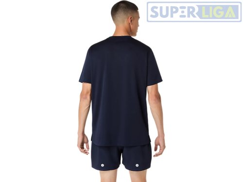 Чоловіча футболка для бігу ASICS FUJITRAIL LOGO SS TOP синій (2011D527-400) AW2026