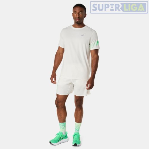 Мужская футболка для бега ASICS ICON SS TOP белый (2011D458-100) AW2026