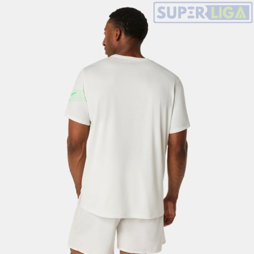 Мужская футболка для бега ASICS ICON SS TOP белый (2011D458-100) AW2026