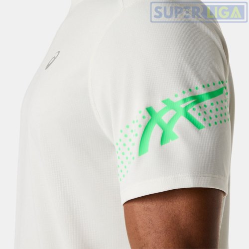 Мужская футболка для бега ASICS ICON SS TOP белый (2011D458-100) AW2026