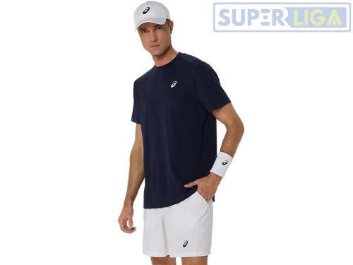 Мужская футболка ASICS COURT SS TOP синий (2041A339-400) AW2026