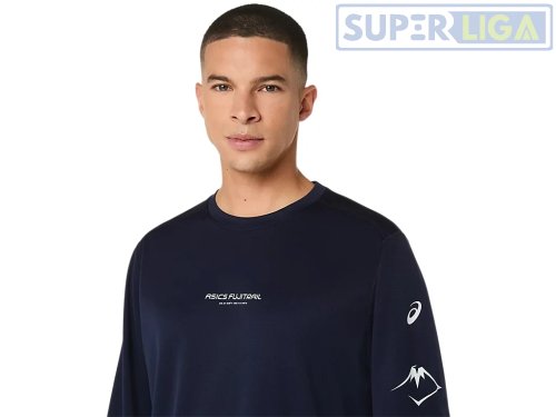 Лонгслів ASICS FUJITRAIL LOGO LS TOP синій (2011D525-400) AW2026