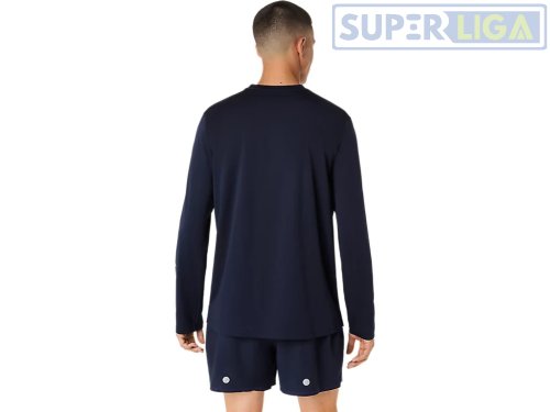 Лонгслів ASICS FUJITRAIL LOGO LS TOP синій (2011D525-400) AW2026