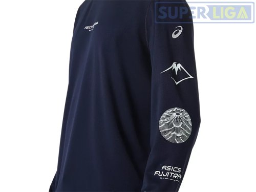 Лонгслів ASICS FUJITRAIL LOGO LS TOP синій (2011D525-400) AW2026
