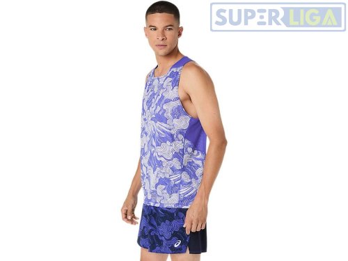 Чоловіча майка для бігу Asics FUJITRAIL SINGLET Мультиколір (2011D528-400) AW2026