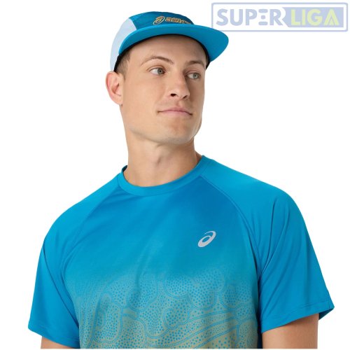 Мужская футболка для бега Asics ROAD FADE SS TOP Мультицвет (2011D512-400) AW2026