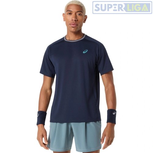 Мужская футболка ASICS GAME SS TOP синий (2041A379-400) AW2026